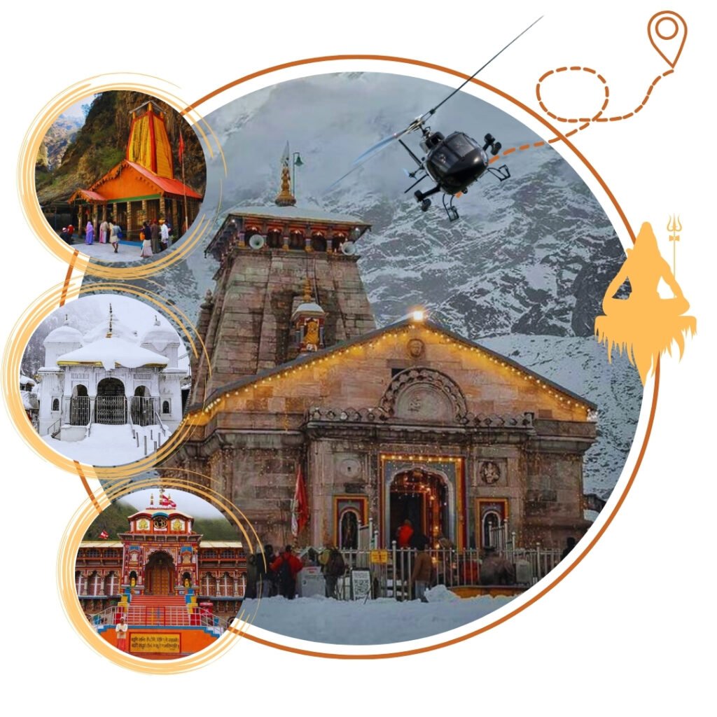 Chardham tour package by helicopter